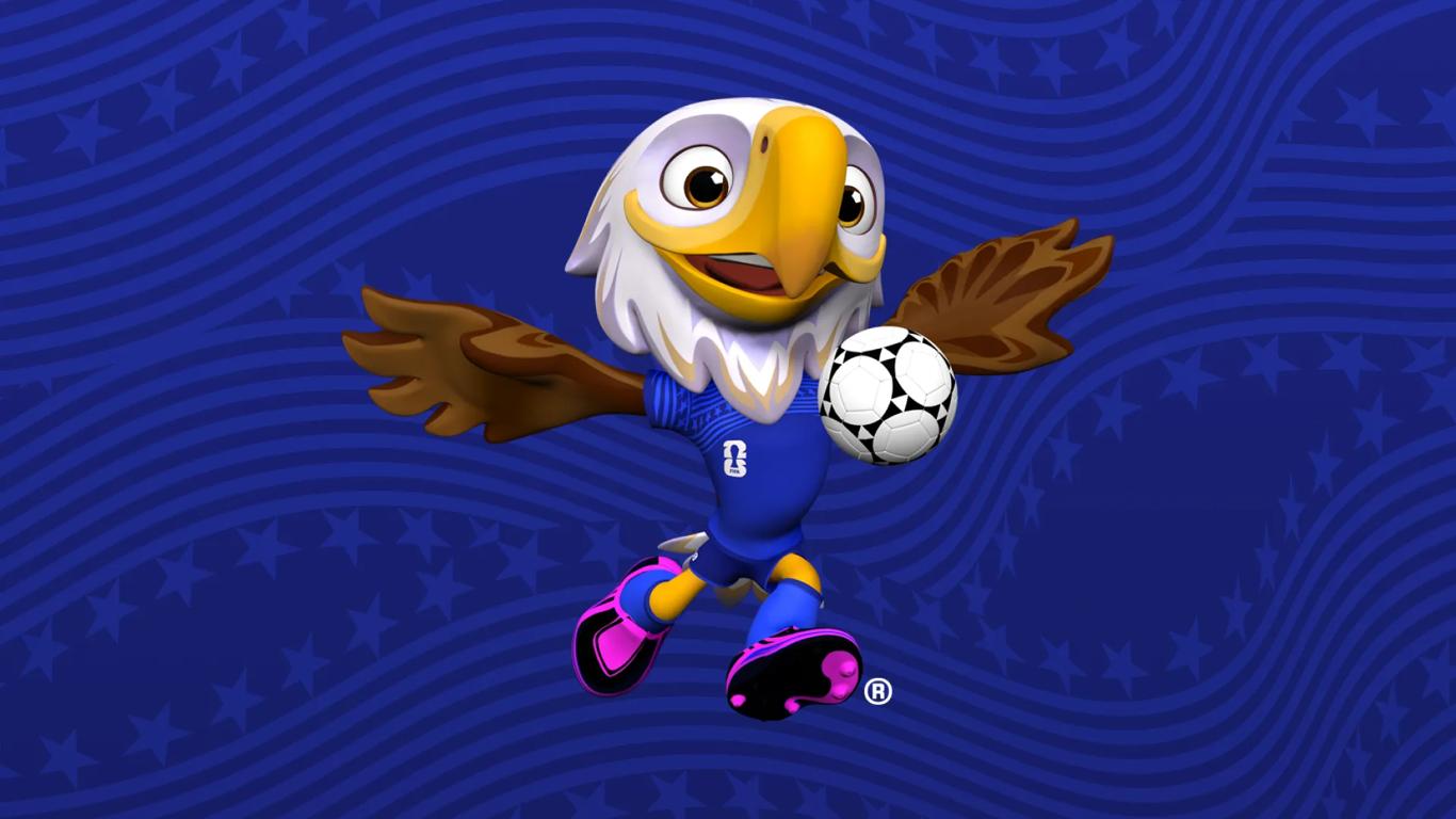 USA mascot for the 2026 World Cup is named Clutch and is an American bald eagle